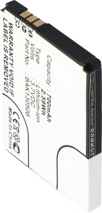 Produktbild AccuCell Akku AVM Fritz Fon M2 Nachbauakku für Fritz! Fon M2 Akku, BAK130506, Fritz!Fon M2