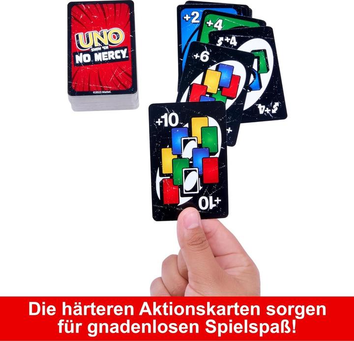 Produktbild Mattel Games Uno No Mercy (Englisch)