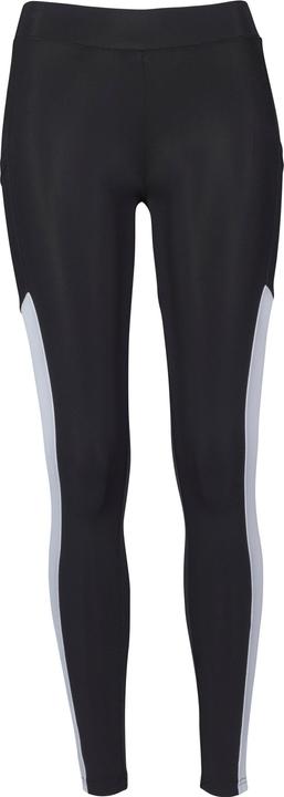 Actual product image Urban Classics Ladies Tech Mesh Striped Pocket Leggings (XS)