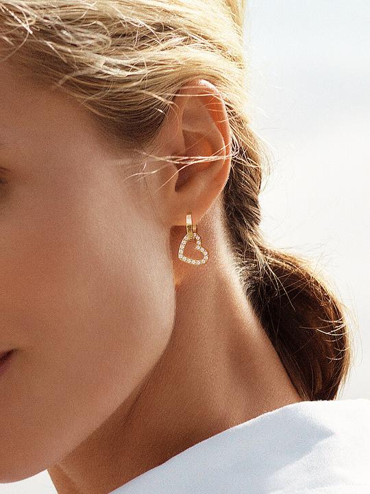 Actual product image Edblad Ohrringe ETERNAL HEART EARRING (Metal)