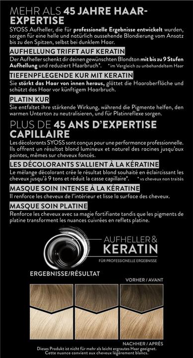 Image du produit Syoss Platin (13 5 Azurant platine)