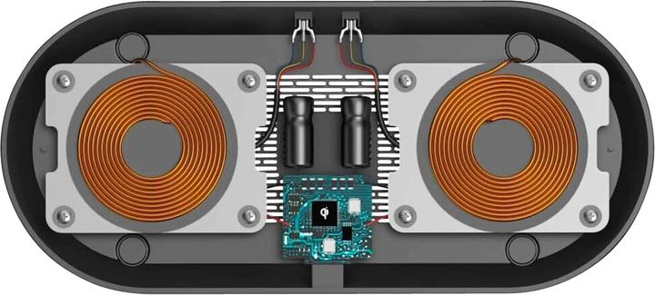 Productafbeelding Hama QI-FC10 DUO inductieve oplaadmat + AC stroomadapter (10 W)