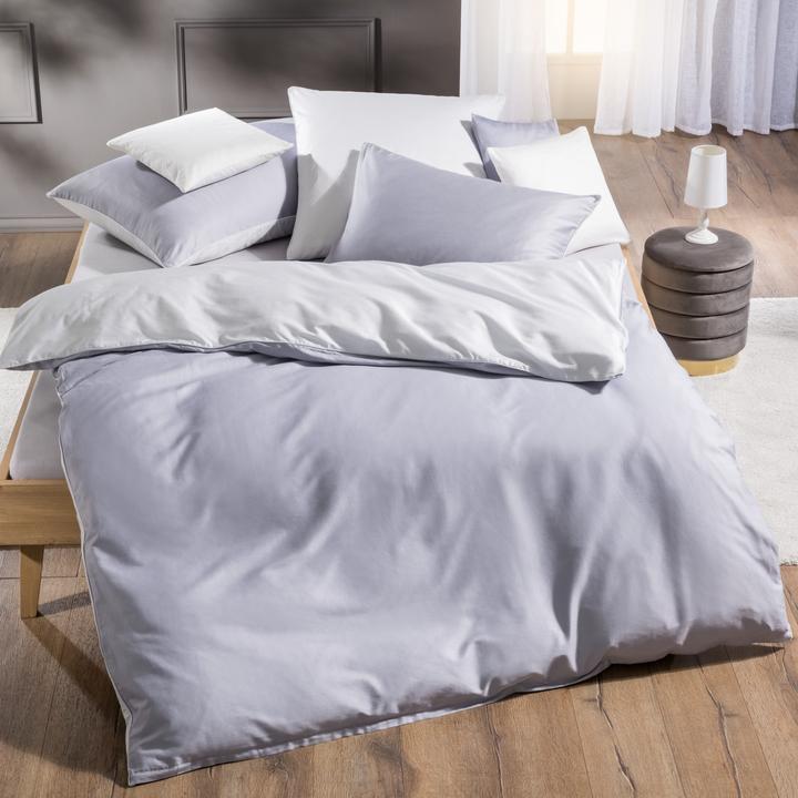 Produktbild Living Home Uni Satin Doubleface (Kopfkissenbezug, 65 x 100 cm)