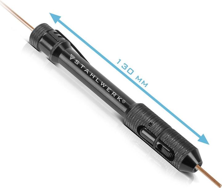 Immagine prodotto Stahlwerk Penna TIG per alimentazione filo Penna TIG porta bacchette per saldatura 0,8 - 3,2 mm