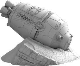 Actual product image FFG FFGD4645 - Legion Crashed Rescue Pod - for Star Wars (IT, DE expansion) (German)