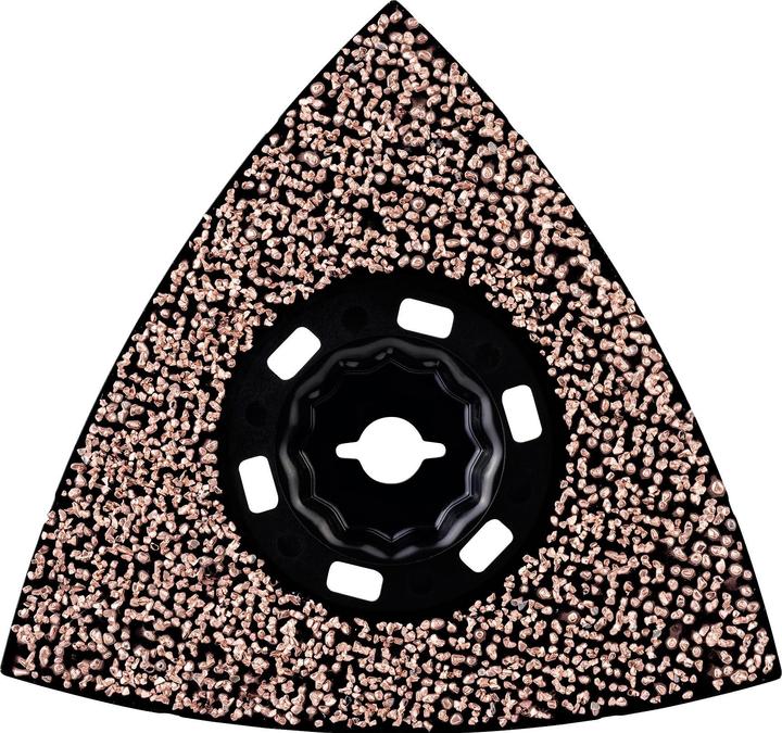 Bosch Professional Zubehör EXPERT Sanding Plate MAVZ 116 RT2 Blade for multifunctional tools, 116 mm (20)