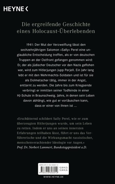 Image du produit Ich war Hitlerjunge Salomon (Allemand, Sally Perel, 2022)