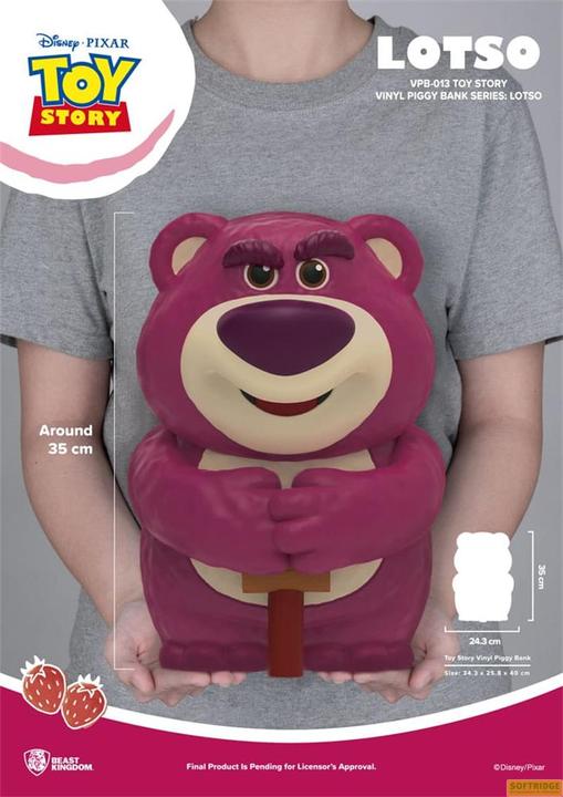 Immagine prodotto Beast Kingdom Salvadanaio di Toy Story tirelire Lotso 35 cm (35 cm)