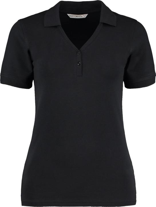 Actual product image Kustom Kit Womens/Ladies Sophia V Neck Polo Shirt (38 D)