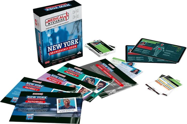 Actual product image Identity games Medical Mysteries New York
