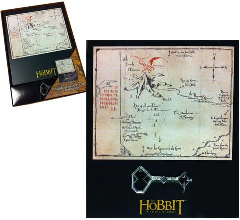 Noble Collection Réplique du Hobbit 1/1 La clé de Thorin et la carte d'Erebor