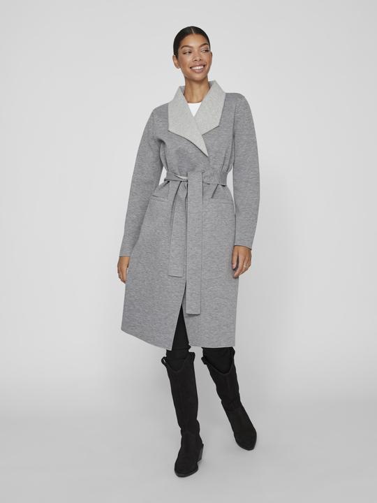 Actual product image Vila Reversible tie belt coat (S)
