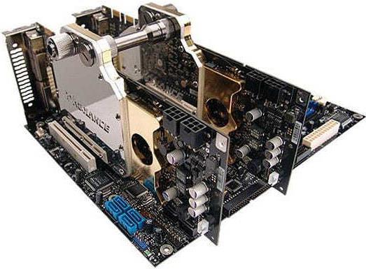 Produktbild Phobya Variabler SLI/Crossfire Verbindungsnippel G1/4' 3 Slot