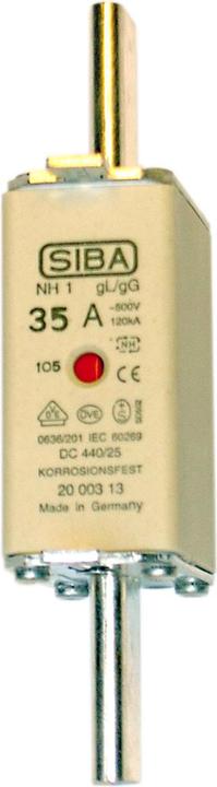 Siba NH fuse link (NH-DIN fuse, 125 A)