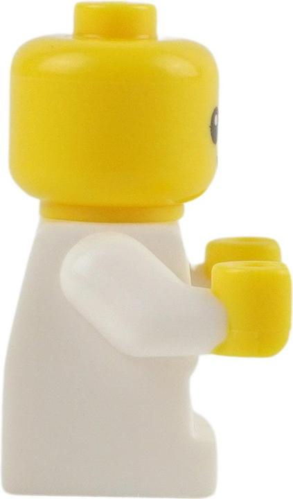 Image du produit LEGO Minifigure Bébé Corps blanc avec mains jaunes NOUVEAU! Quantité 1x