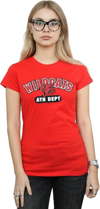Immagine prodotto Disney High School Musical The Musical Wildcats Athletic Maglietta Donna (M)