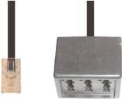 Produktbild EP T 109/02 WE-ST.8/4 + TAE-NFN KU. 0,2M T10902