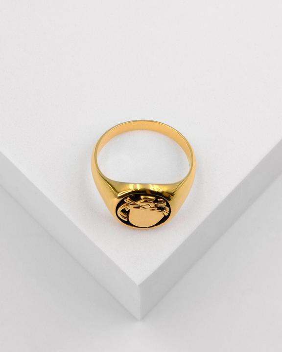 Actual product image Muau Coat of arms ring (60, 750/18 K Gold)