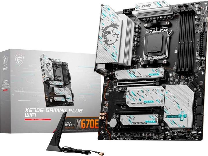 Produktbild MSI X670E GAMING PLUS WIFI (AM5, AMD X670E, ATX)