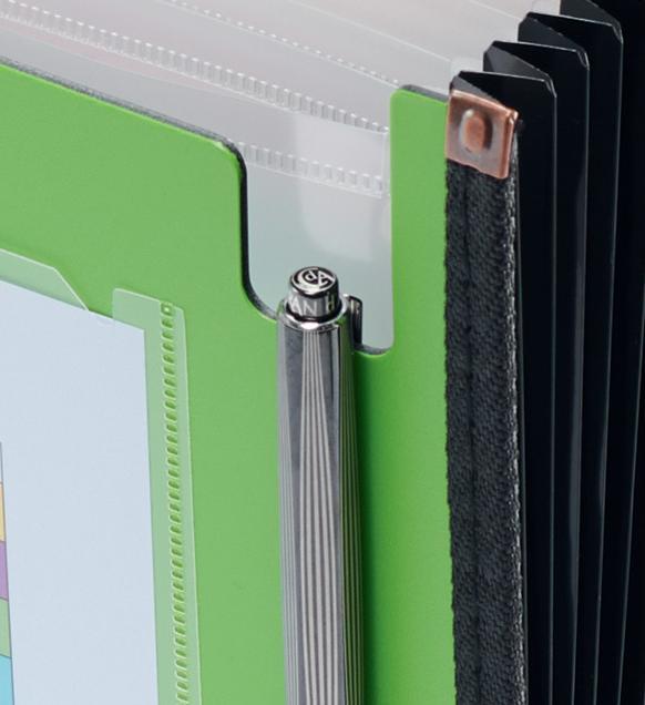 Image du produit Kolma Fardes à compartiments A4 superstrong 12 onglets anthracite (A4, 1 x)