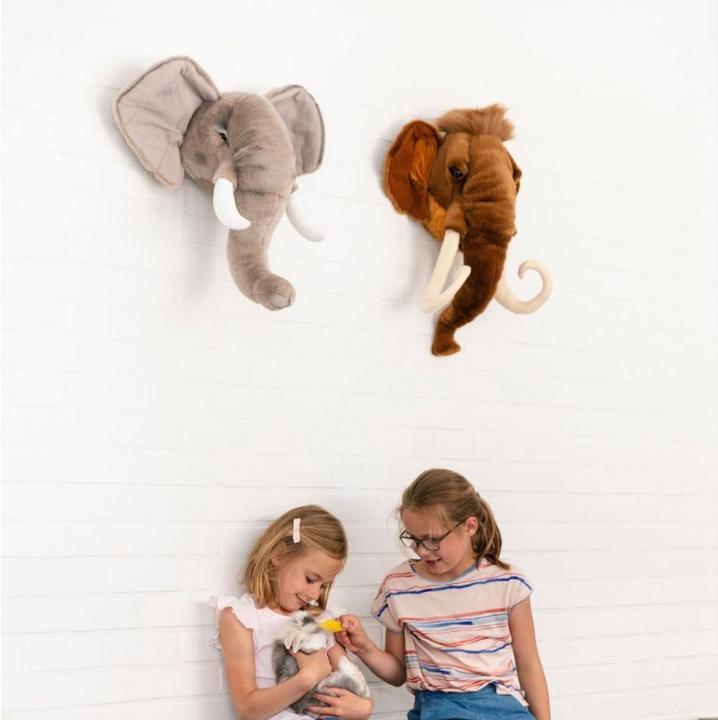 Actual product image Wild & Soft Animal head mammoth Arthur
