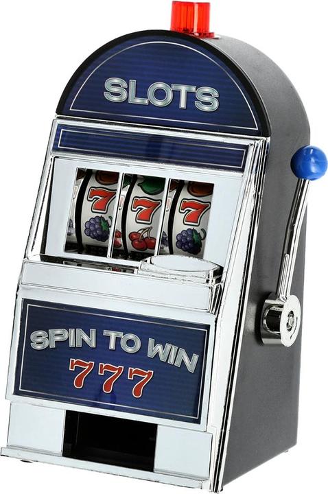 Actual product image Cepewa Money box slot machine with LED and sound