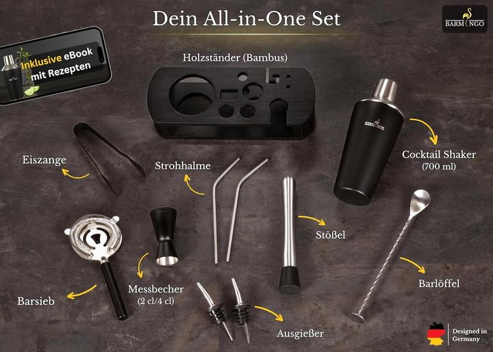 Produktbild Barmingo 11-teiliges Cocktail-Set (Cocktail Set)