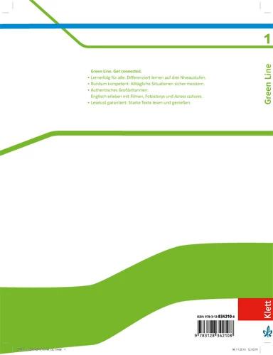 Actual product image Green Line 1. Schülerbuch. Neue Ausgabe (German, Ernst Klett Publishers, 2014)