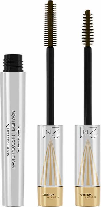 Max Factor Masterpiece 2 In 1 Lash Wow (002, Black Brown)