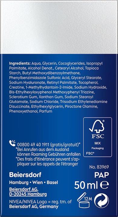 Produktbild NIVEA Anti-Age Hyaluron (50 ml, 24h Creme, SPF 15)