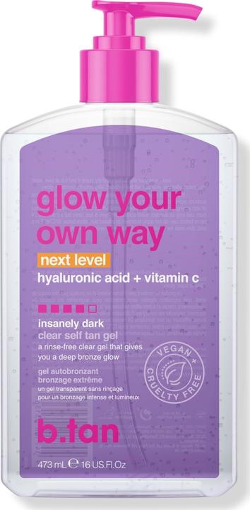 Produktbild B.Tan Glow Your Own Way NEXT LEVEL Tan Gel 473 ml (Selbstbräunungsgel, 473 ml)