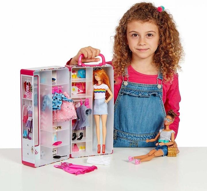 Actual product image Theo Klein Barbie Wardrobe Case