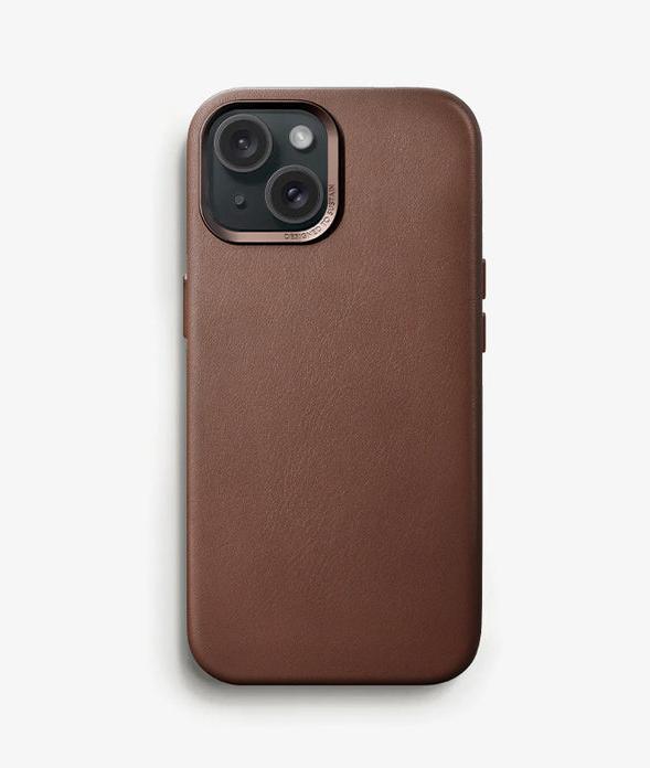 Produktbild Woodcessories Bio Leather Case (Apple iPhone 15 Plus)