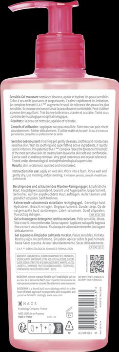 Produktbild Bioderma Sensibio Soothing Micellar (Gel, 500 ml)