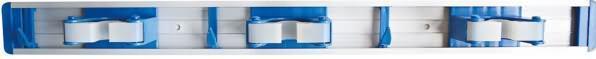 Actual product image Hygoclean Broom holder ECO TRIO, plastic rail (1 pcs.)