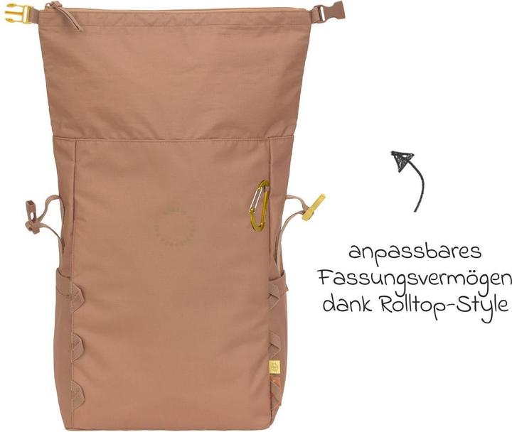 Produktbild Lässig Wickeltaschen & Wickelrucksäcke Wickelrucksack Outdoor Rolltop Backpack -