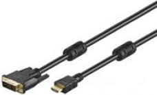 Actual product image Goobay DVI — HDMI (Typ A) (3 m, DVI)