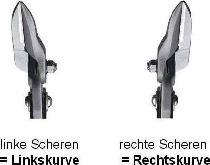 Produktbild Erdi Blechschere rechts 280 mm (280 mm)
