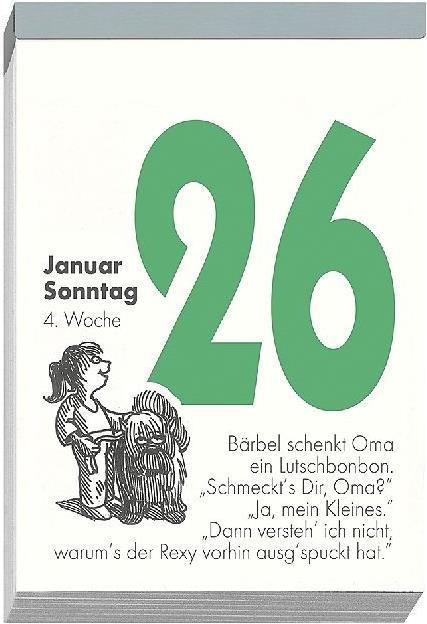 Produktbild 365 Witze für heitere Tage, Abreisskalender (Nr. 365-0000) 2019 (Spezial, Deutsch)