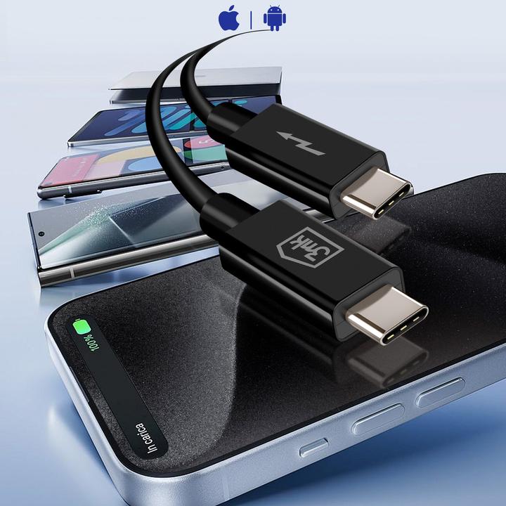 Immagine prodotto 3MK Cavo Hyper ThunderBolt 240W (1 m, USB 4.0)