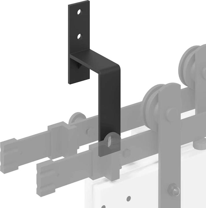 Immagine prodotto VidaXL Staffe di bypass per porte a sbarramento per guide piatte 5 pz.