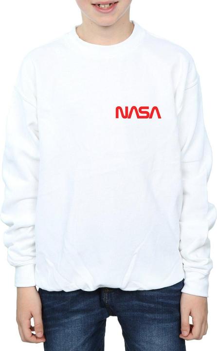 Immagine prodotto Nasa Modern Logo Chest Felpa Ragazzi (152, 158)