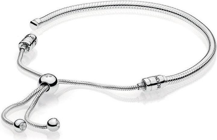 Image du produit Pandora Moments Silver Sliding (28 cm, Argent)