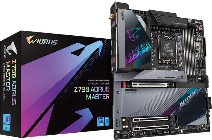 Productafbeelding Gigabyte Z790 AORUS MASTER (LGA 1700, Intel Z790, E-ATX)