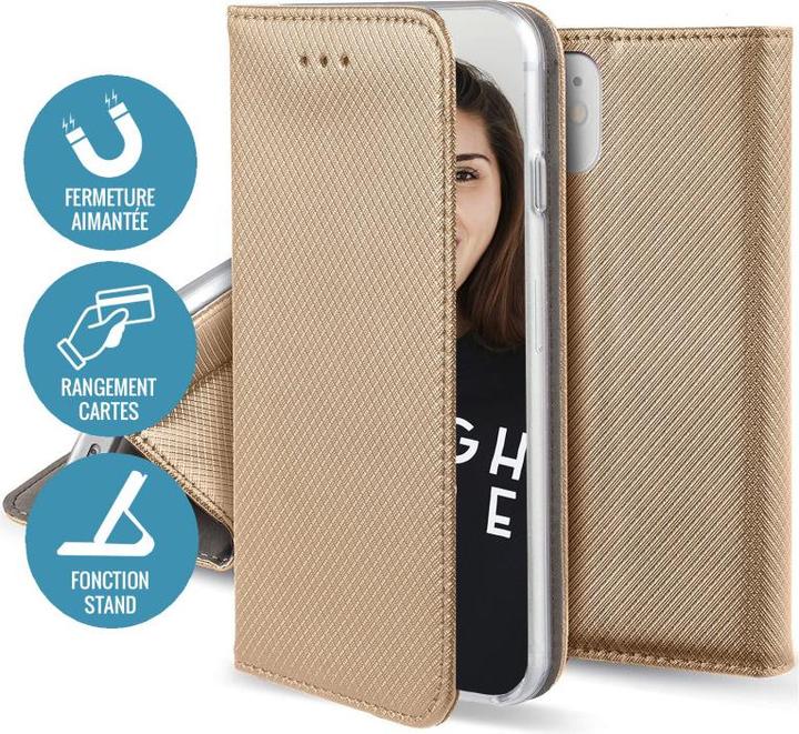 Immagine prodotto OEM Custodia Smart Magnet per iPhone 15 Pro 6,1" oro (Apple iPhone 15 Pro)