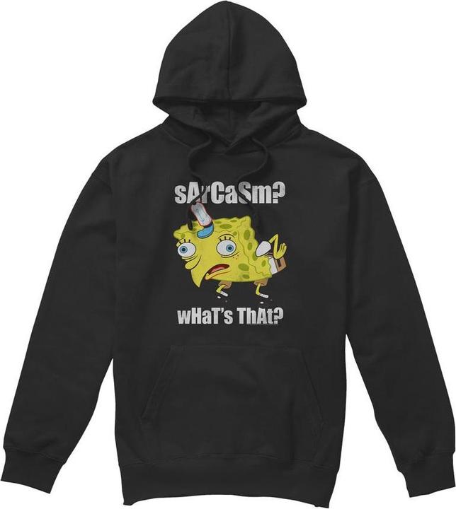 Spongebob Squarepants Sarcasm Meme Kapuzenpullover