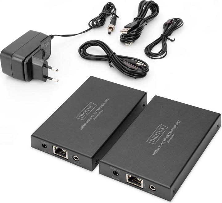 Produktbild Digitus HDMI KVM IP Extender Set