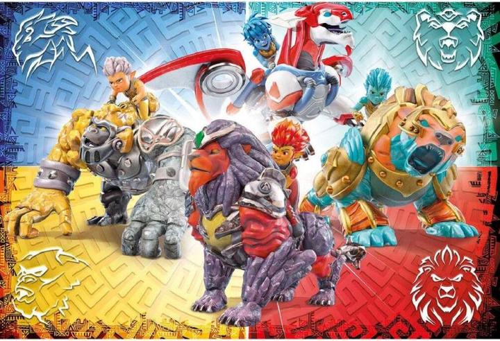 Actual product image Clementoni Puzzle Gormiti: Warrior of the four elements MAXI 60 pieces (60 pieces)