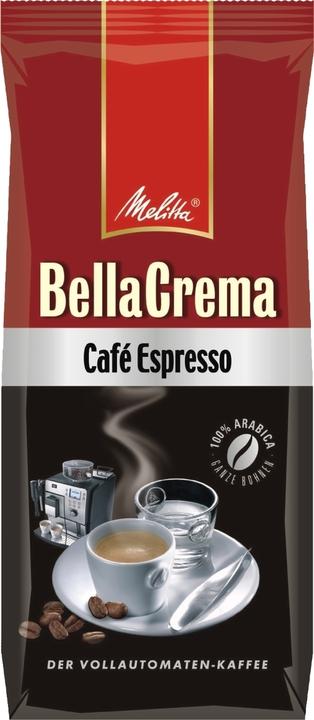 Image du produit Melitta Espresso Bella Crema (1000 g, Torréfaction foncée)