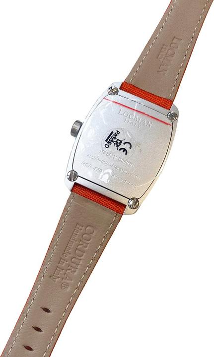 Image du produit Locman Italy Montre Homme Sport Anniversaire orange/noire réf. 0471 (Montre analogique, 37 mm)